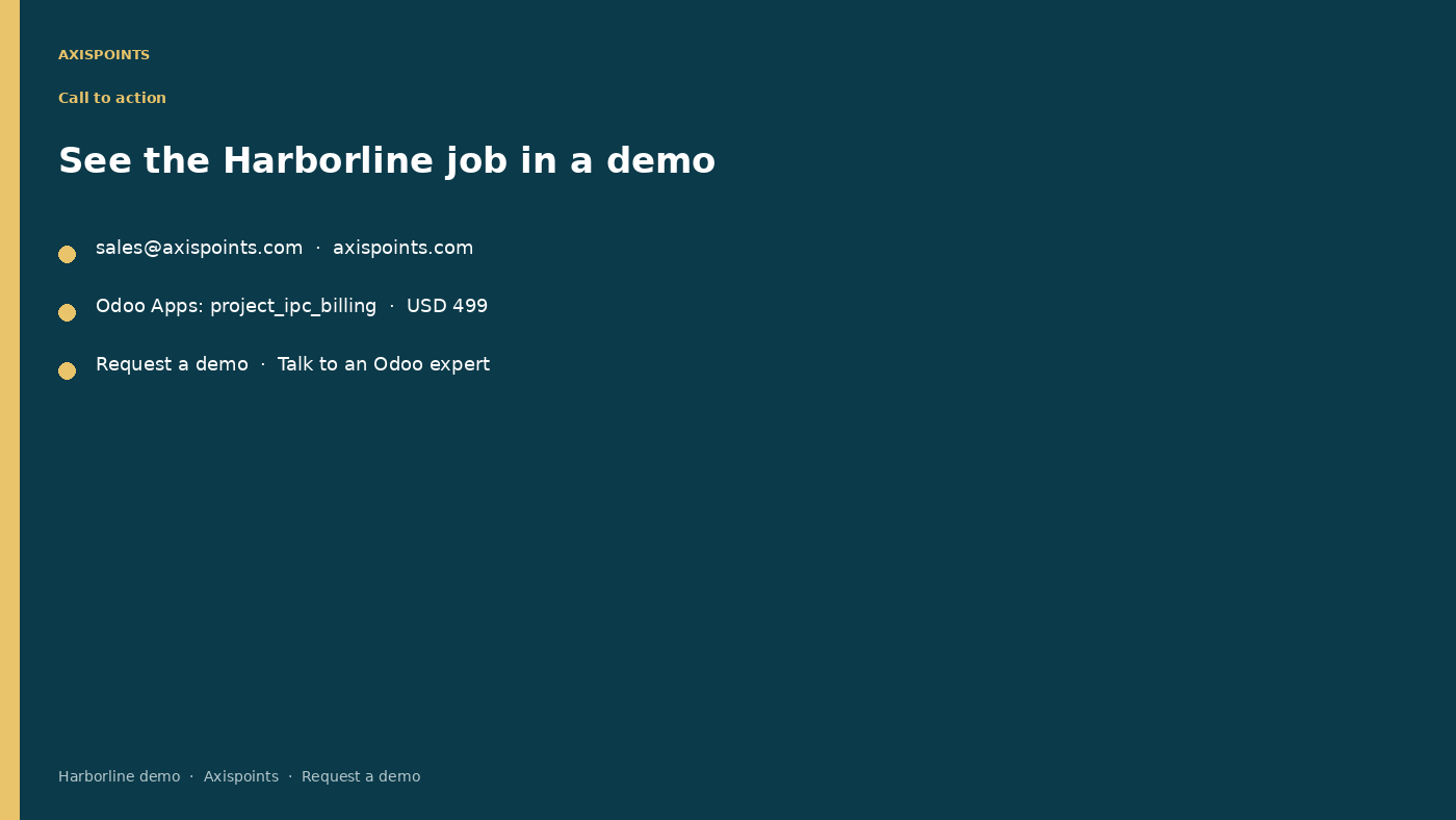 Contract Progress Billing — slide 06